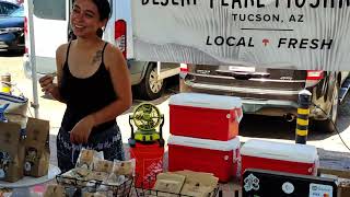 FARMERS MARKET AT RILLITO RIVER PARK TUCSON ARIZONA [upl. by Lekzehcey]