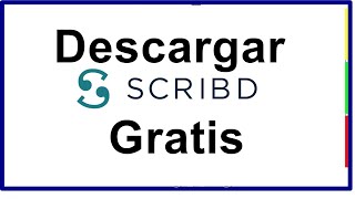 Como Descargar Documentos de Scribd Gratis [upl. by Rye559]