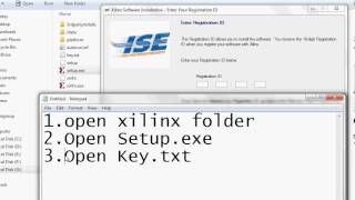 HOW TO xilinx ISE 81i installation tutorial [upl. by Airbmat115]