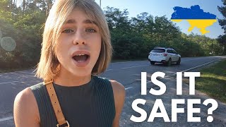 Hitchhiking in Ukraine Village During War Is It Safe Kyiv Road Trip 2024 [upl. by Kcired191]