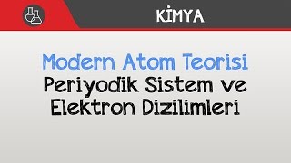 Modern Atom Teorisi  Periyodik Sistem ve Elektron Dizilimleri [upl. by Gorden]