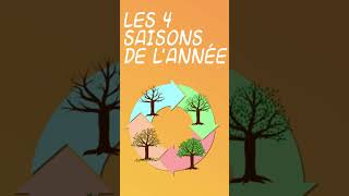 The 4 seasons song  La chanson des 4 saisons Shorts françaisavecsouzi frenchlanguage anabatala [upl. by Gati]