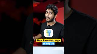 iOS 18 introduced Passwords App 🔥 iphone ios18 [upl. by Ragan]