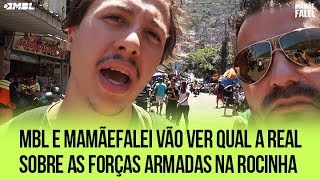 Forças Armadas na Favela da Rocinha  Rio de Janeiro  RJ [upl. by Brelje]