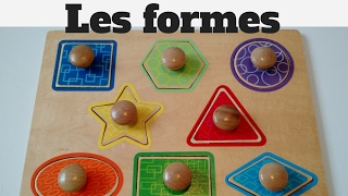 🔼◾🔹Apprendre les formes géométriques simples avec un puzzle [upl. by Enelav280]