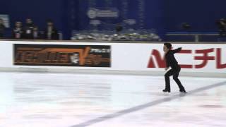 ISU 2014 Jr Grand Prix Aichi Men Free Skate Shoma UNO JPN [upl. by Philender]