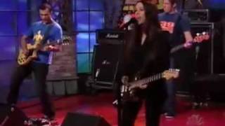 ALANIS MORISSETTE  HANDS CLEAN live NBC2002 [upl. by Ajssatsan285]