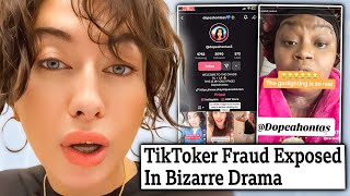 This TikTok Fraud Drama Is Actually Insane [upl. by Hgiel]