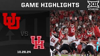 Utah vs Houston Game Highlights  2024 Big 12 Football [upl. by Ardme]