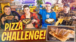 PIZZA CHALLENGE DISGUSTOSA CON I MATES [upl. by Liartnod]