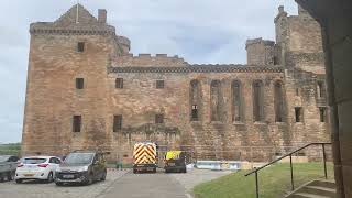 Midhope Castle Blackness Castle Linlithgow Palace Culross Doune Castle Outlander tour highlights [upl. by Lilias]