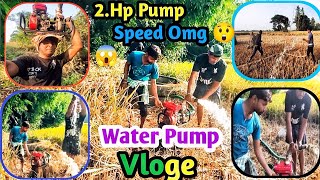 2Hp water Pump testing ☄️💧 speed omg 😲😱 odia vloge 144 Mrluckyd MrLuckyD odiavlogger [upl. by Ahpla479]