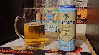 Perlenbacher  Bavarian Lager Beer Review [upl. by Kreiker479]