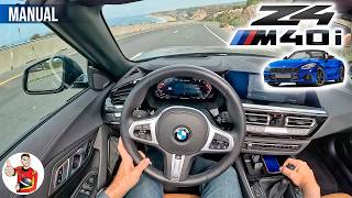 The Best Manual Bimmer  2025 BMW Z4 M40i Drive Review POV [upl. by Ecniuq]