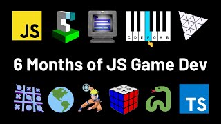 6 Months of Learning JavaScript Game Dev in 6 Minutes [upl. by Alec]