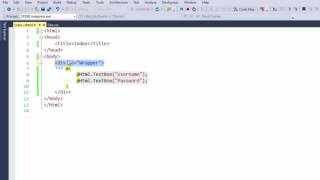 ASPNET CSS Style Div Tag [upl. by Carberry88]