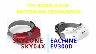 EV300D versus SKY04X DVR Recording English [upl. by Nosyarg762]