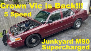 Supercharged 5 Speed Crown Vic Overview [upl. by Ahsilrac459]