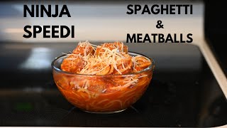 Ninja Speedi Spaghetti and MeatBalls  So Easy [upl. by Adnema]