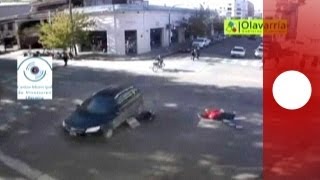 Espectacular accidente en Argentina [upl. by Cyn474]