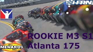 Atlanta jamais 2 sans 3 M3S1 Fall Championnat ARCA IFRN ROOKIE [upl. by Rats]