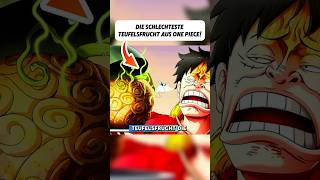 Die SCHLECHTESTE Teufelsfrucht aus One Piece shortvideo onepiece [upl. by Nodnal]