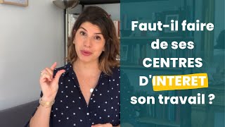 Devenir céramiste ou photographe Fautil faire de ses centres dintérêt son travail [upl. by Odraccir]