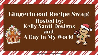 gingerbreadrecipeswap [upl. by Aime]