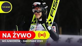 SKOKI NARCIARSKIE MŚ JUNIORÓW ZAKOPANE 2022  KONKURS DRUŻYNOWY [upl. by Woothen614]