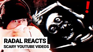 RADAL reacts to SCARY YOUTUBE VIDEOS  Local58 [upl. by Ellennej]