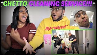 DashieXP quotGHETTO CLEANING SERVICEquot REACTION [upl. by Anwahsiek134]