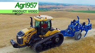 RIPUNTATORE 9 ANCORE PREDATOR con CARRELLO  DI RAIMONDO  Challenger 775E vs John Deere 8360RT [upl. by Nochur]