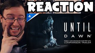 Gors quotUntil Dawn Remake  Comparison Trailerquot REACTION [upl. by Eidoow229]