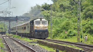 Beautiful Location In KR  10104 Mandovi Express  KONKAN RAILWAYS  INDIAN RAILWAYS [upl. by Holtz]