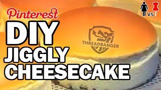 DIY Jiggly Cheesecake Corinne VS Cooking [upl. by Aerised]