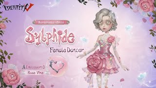 New S Skin Package Sylphide Female Dancer amp A Acc Rose Vine Identity V Valentine [upl. by Banwell]