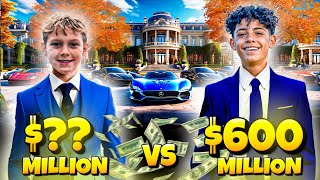 Cristiano Ronaldo Son VS Neymar Son  LIFESTYLE BATTLE [upl. by Drofhsa]