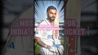 MOST DUCKS FOR INDIA IN TEST CRICKET 🤬😡🏏 trending viral shortsfeed cricket [upl. by Emilia]