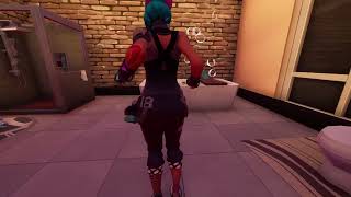 😍 PARTY HIPS by Fortnite Tilted Teknique Skin 🥰 [upl. by Fabriane655]