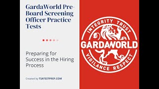 GardaWorld PreBoarding Screening Officer Practice Test Prep [upl. by Ybsorc473]