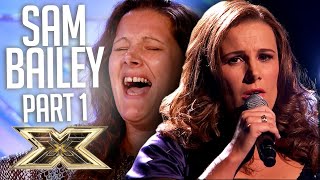 ALL SAM BAILEY PERFORMANCES  PART 1  The X Factor UK [upl. by Namus]