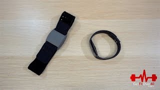 iWOWNfit i6 Pro Fitness Band amp Scosche Rhythm Heart Rate Monitor Preview Video [upl. by Llewoh]