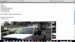 Craigslist Medford OR Used Cars and Trucks  Prices Under 2100 Include Ford F150 [upl. by Osithe]