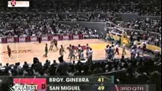 2001 PBA All Filipino Finals San MiguelGinebra 8175 [upl. by Ranip]