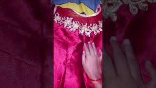 red colour ka gown anarkali look mein bahut hi pyara gown hai [upl. by Zippel]