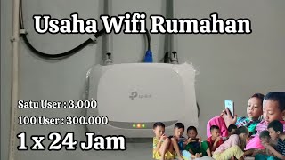 Usaha Wifi Modal Hp Omset Jutaan [upl. by Delfine]