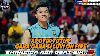 LUVI MASIH MUDA SPIKE BLEDOSS‼️KALBAR VS JATENG  KAPOLRI CUP 2023 [upl. by Araf]