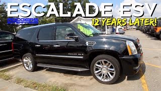 Reviewing a Cadillac Escalade ESV Platinum  12 Years Later  For Sale amp Condition Tour [upl. by Grega]