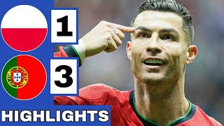 🔴Poland vs Portugal 13 Extended HIGHLIGHTS  UEFA Nations League [upl. by Chapman]