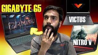 Why no one is Talking About GIGABYTE G5 i5 12450H RTX 4050  Gigabyte G5 vs Acer Nitro V [upl. by Aisena]